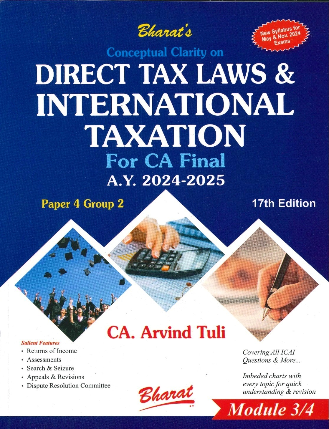 DIRECT TAX LAWS & INTERNATIONAL TAXATION For CA Final (Paper 4 Group 2) Module 3